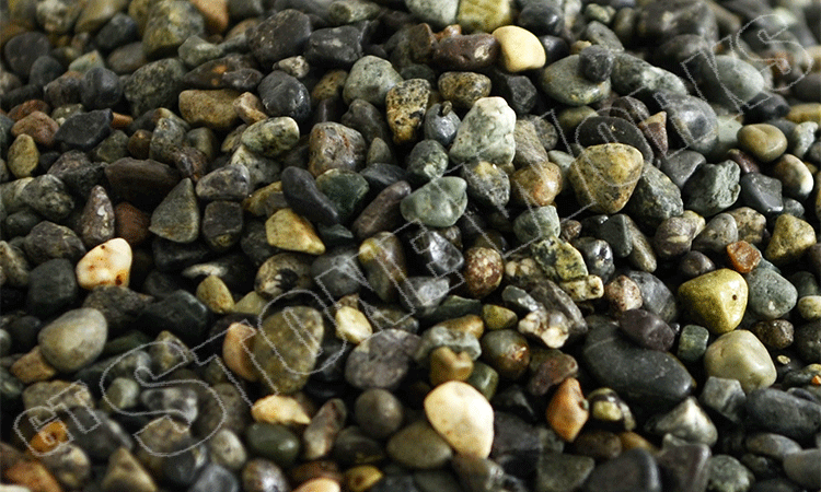 SABLE BLACK PEBBLES 3-5MM /10K BAG