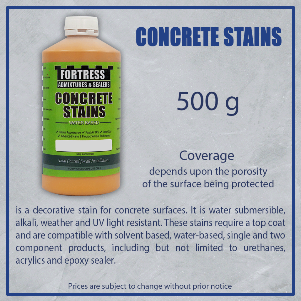 Concrete Stain GT Stone Works Shop
