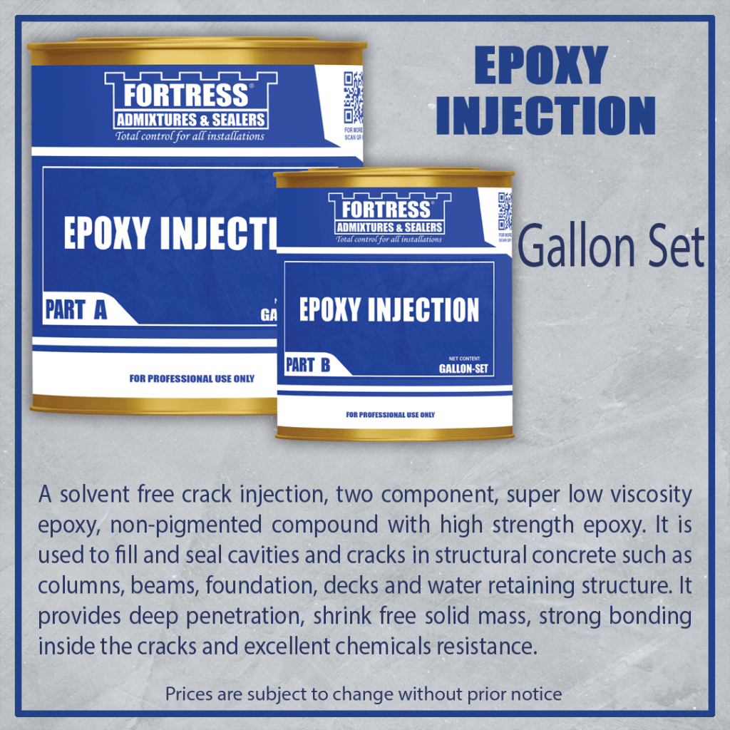 EPOXY INJECTION / GALLON SET GT Stone Works Shop