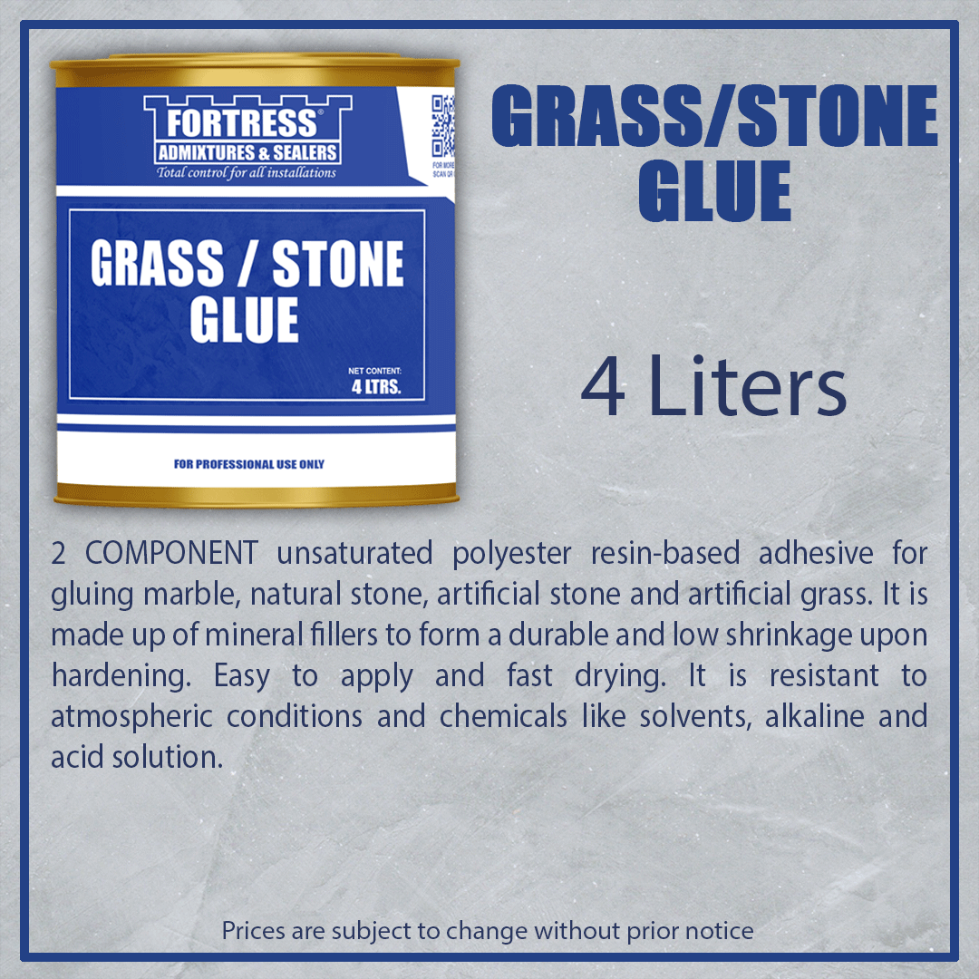 GRASS & STONE GLUE GT Stone Works Shop