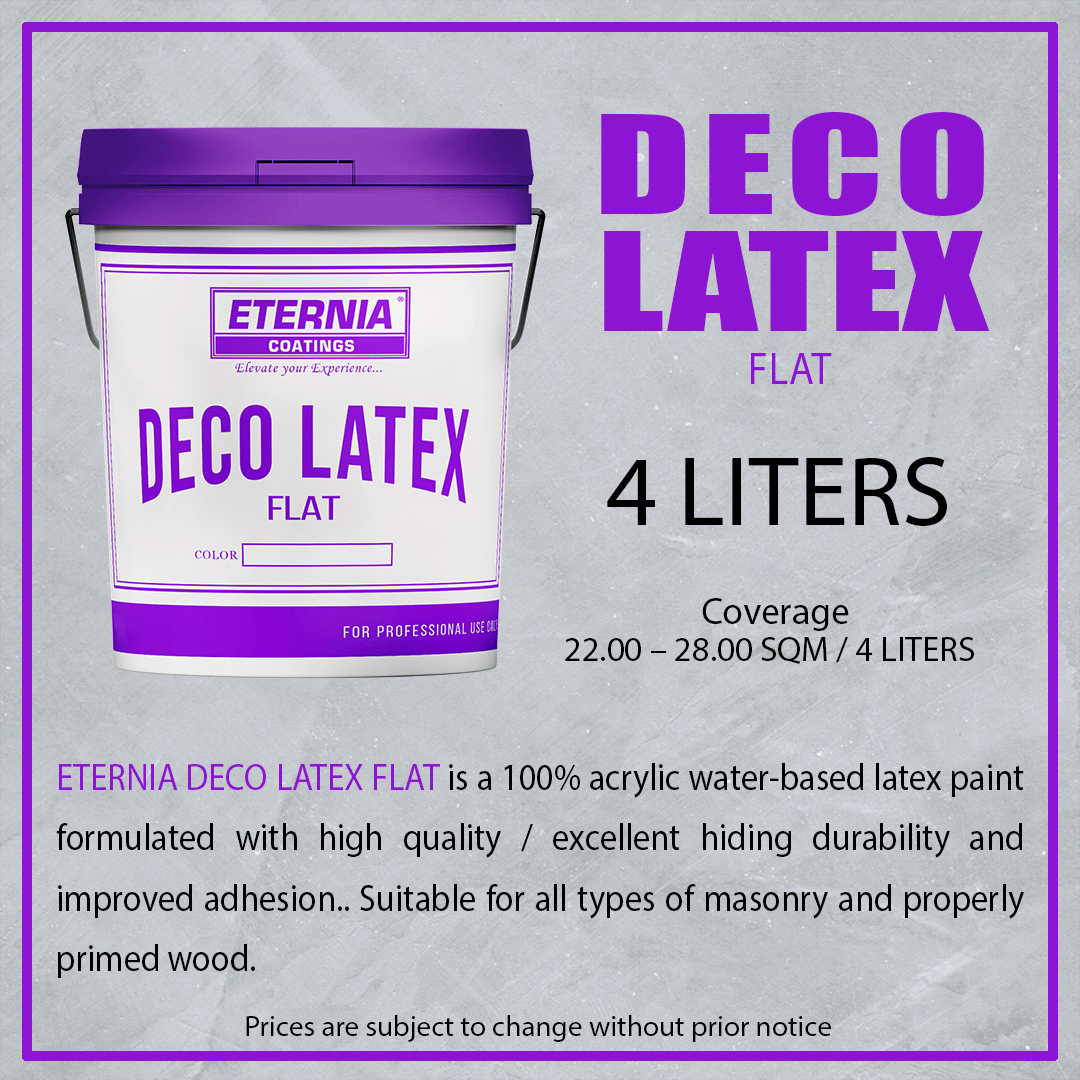 DECO LATEX (FLAT) 4 L