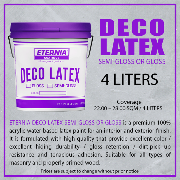 DECO LATEX (GLOSS) 16 L